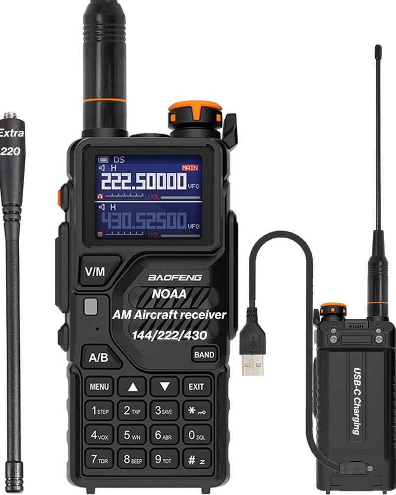 Bộ Đàm 2 Tần Số UHF/VHF Baofeng K5 Plus 10W